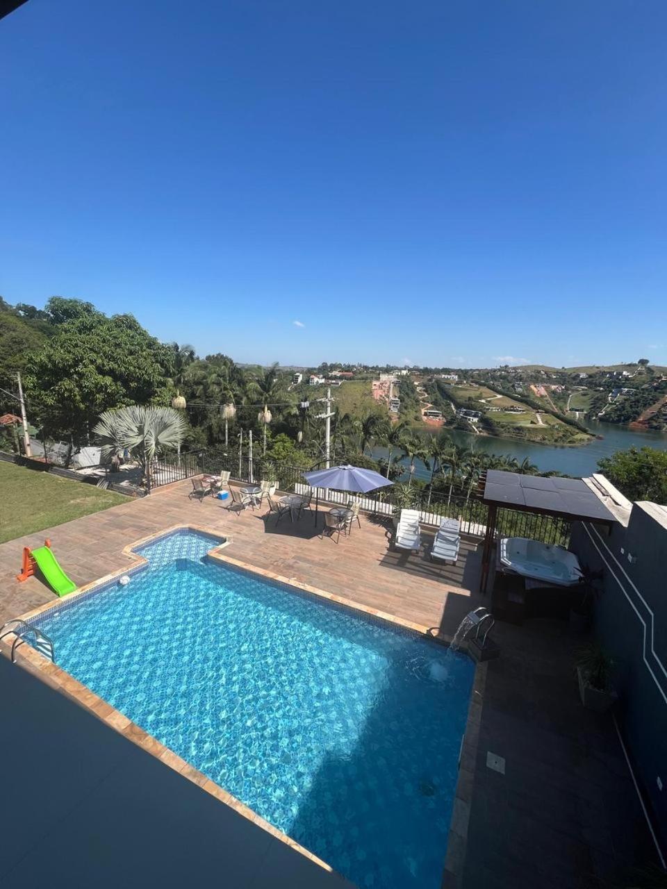 Chacara Gama Em Condominio Igarata-Sp - Jacuzzi Com Hidromassagem, Piscina E Sauna Exteriör bild